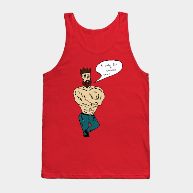 Overly Manly Man - Snooze Tank Top by ForbiddenFigLeaf